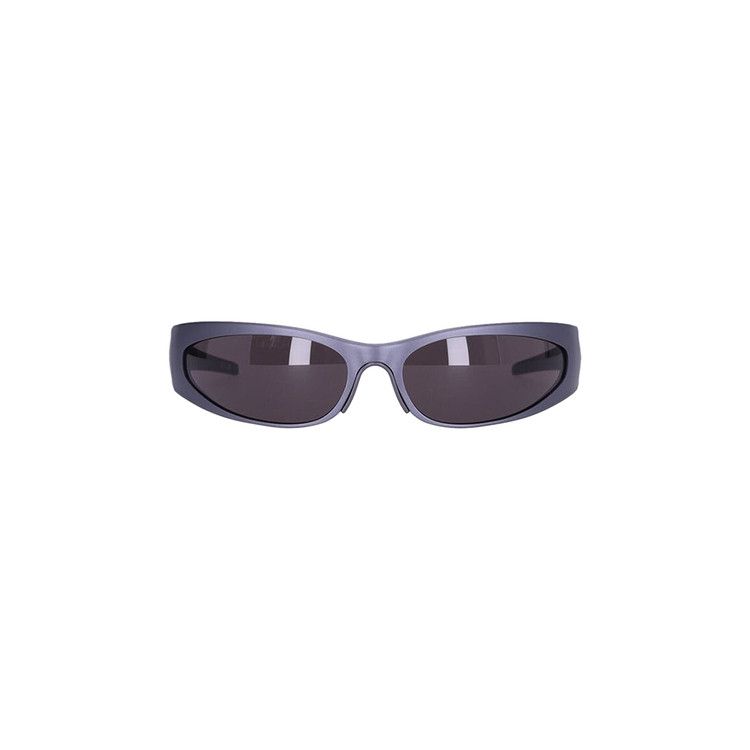 Balenciaga Reverse Xpander 2.0 Rectangle Sunglasses 'Dark Grey'