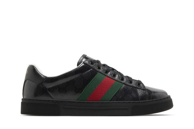 Gucci Ace 'GG Crystal Canvas - Black'