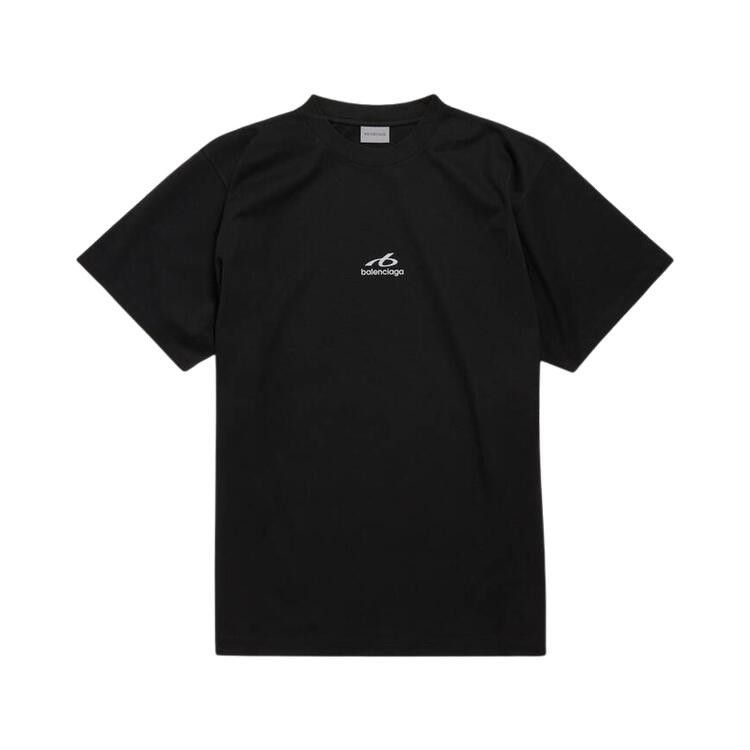 Balenciaga Medium Fit T-Shirt 'Black'