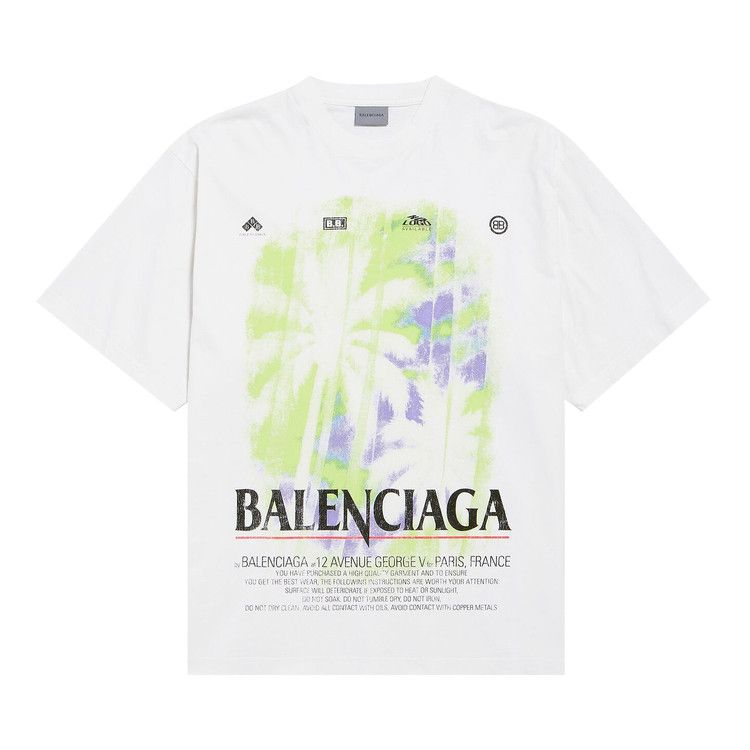 Balenciaga Medium Fit T-Shirt 'White'