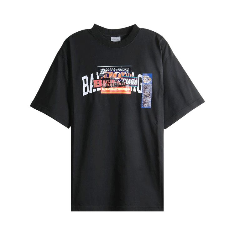 Balenciaga Medium Fit T-Shirt 'Black'