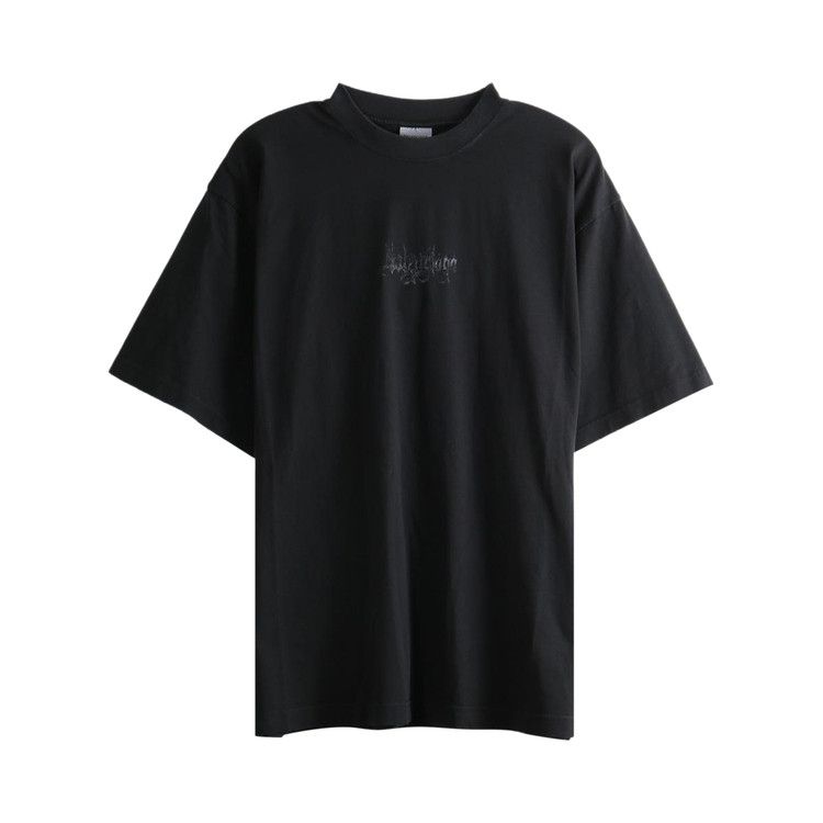 Balenciaga Medium Fit T-Shirt 'Black'