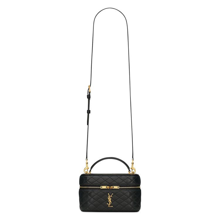 Saint Laurent Mini Gaby Vanity Bag 'Noir'