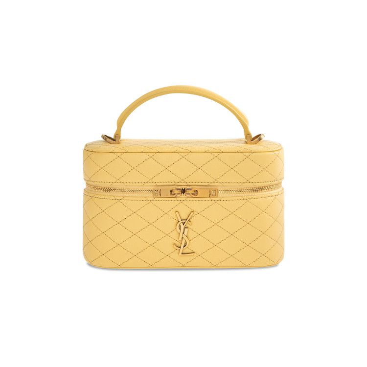 Saint Laurent Gaby Vanity Bag 'Soft Lemon'