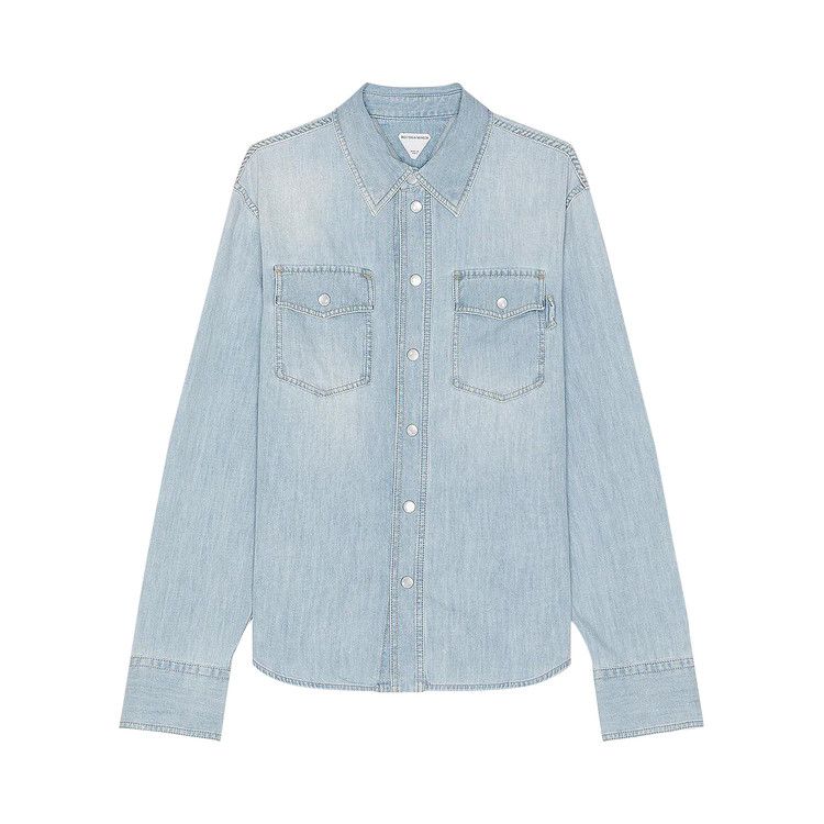 Bottega Veneta Denim Overshirt 'Light Bleach'
