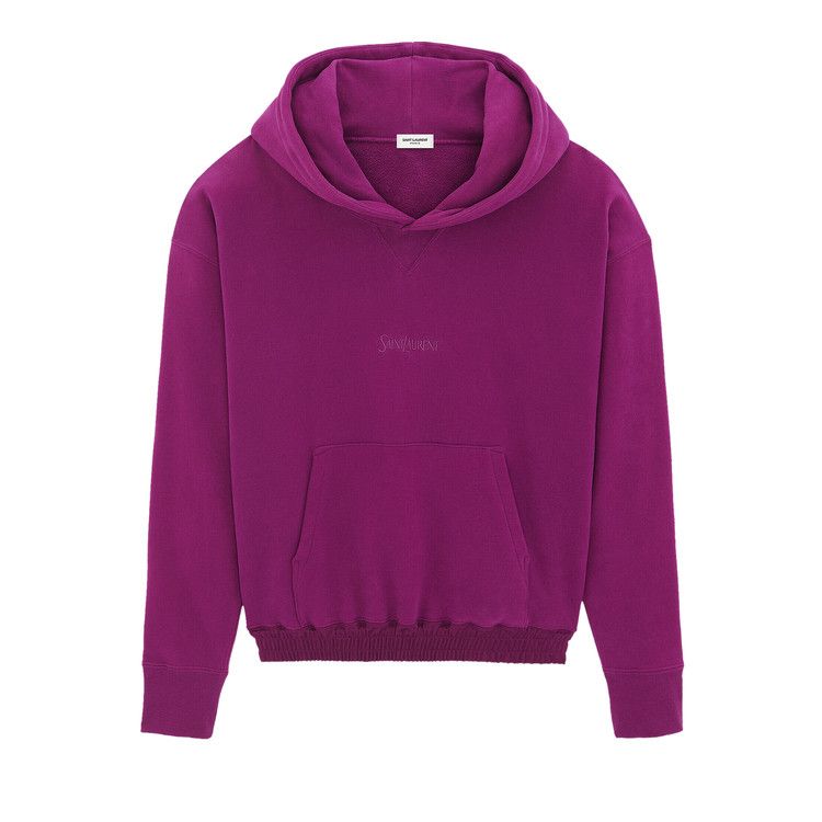 Saint Laurent Hoodie 'Fuchsia'