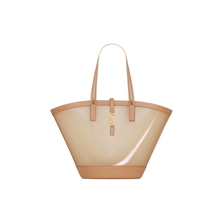 Saint Laurent Panier Medium Bag 'Oatmilk/Brown Gold'