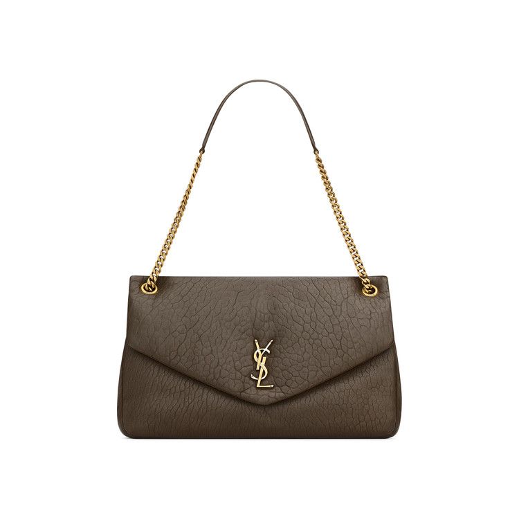 Saint Laurent Large Calypso Chain Bag 'Light Musk'