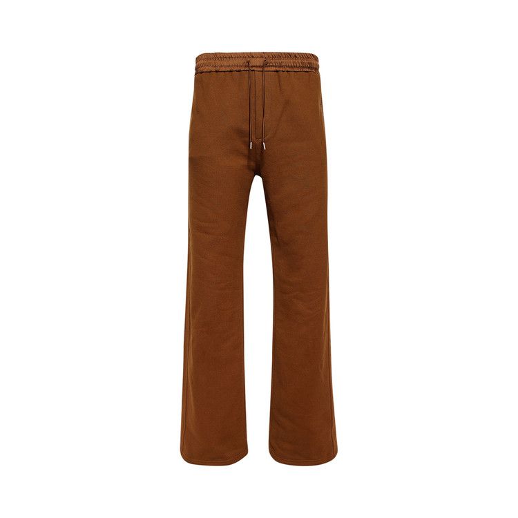 Saint Laurent Jersey Logo Track Pants 'Mordore Khaki'