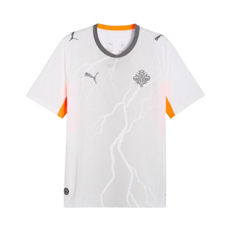 Puma Iceland 2026 Away Kit 'Puma White-Cool Dark Gray'