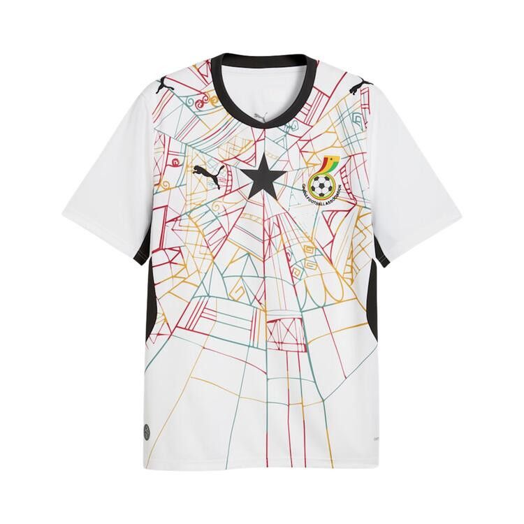 Puma Ghana 2026 Home Kit 'Puma White-Puma Black'