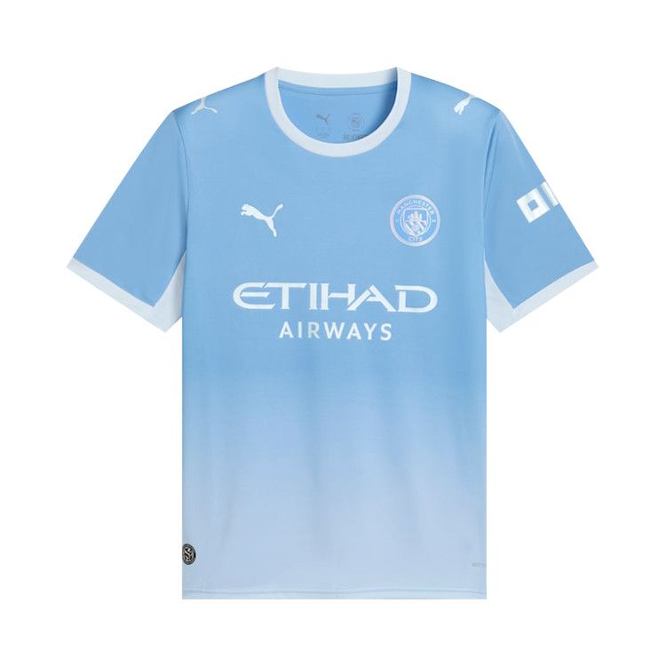 Puma Manchester City Home 'Team Light Blue/Icy Blue Measure'