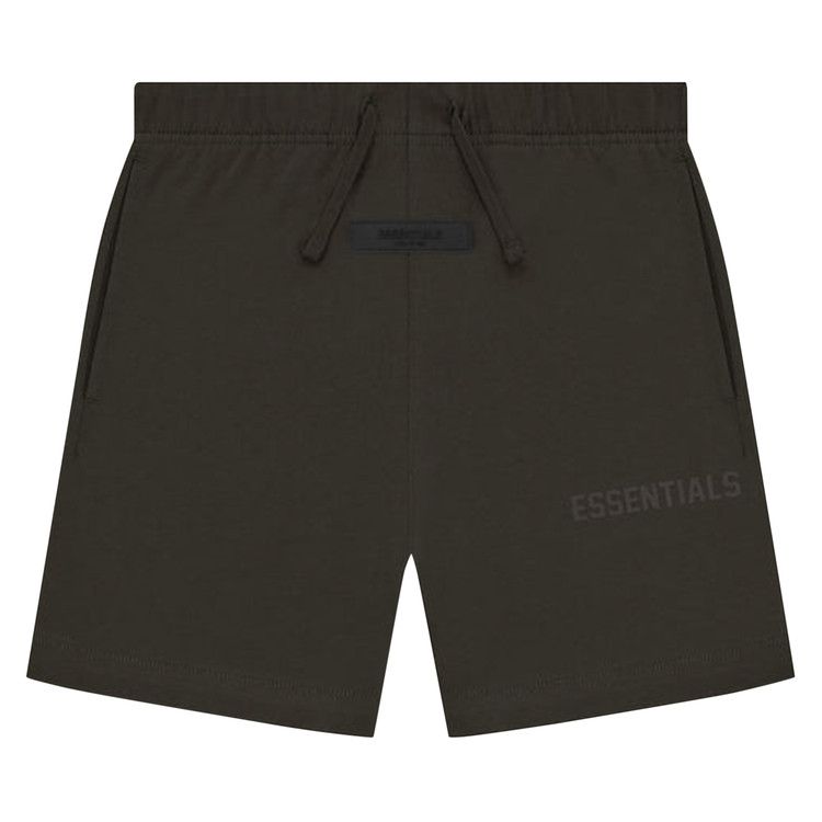 Fear of God Essentials Kids Jersey Short 'Off Black'