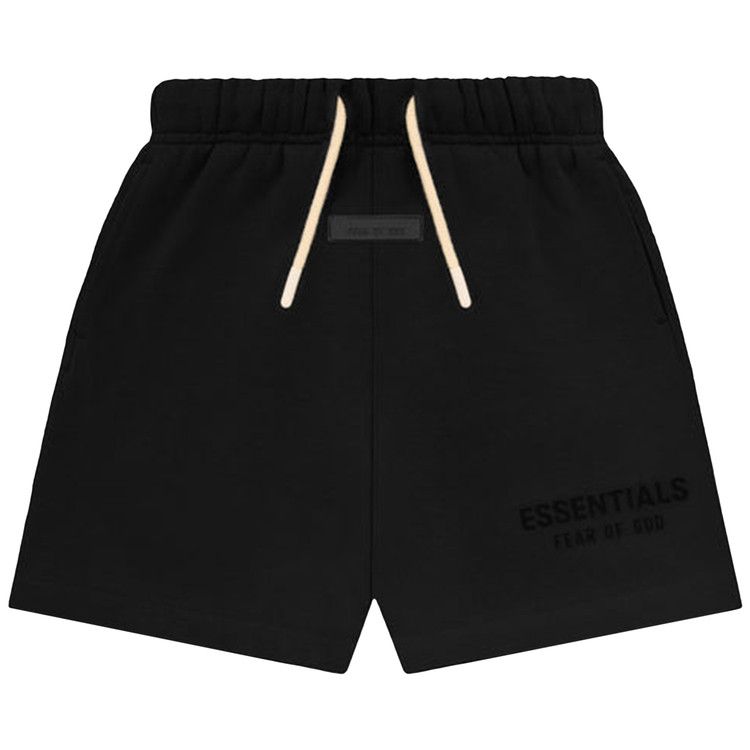 Fear of God Essentials Kids Sweatshort 'Jet Black'