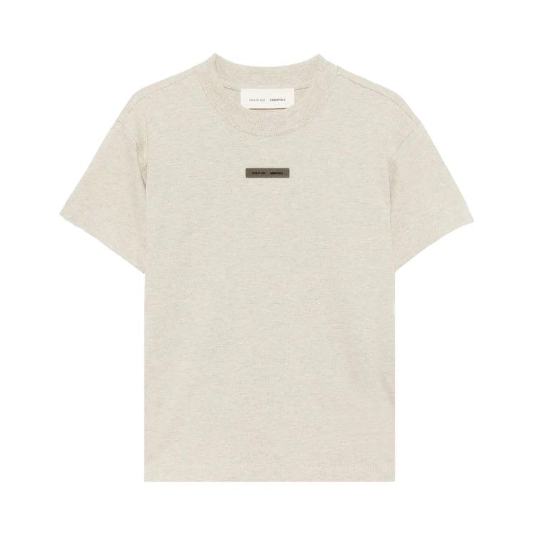 Fear of God Essentials Kids T-Shirt 'Heather Stone'