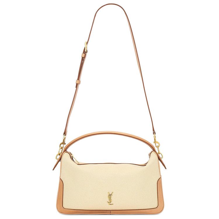 Saint Laurent Camera Supple Bag 'White/Vintage Brown'