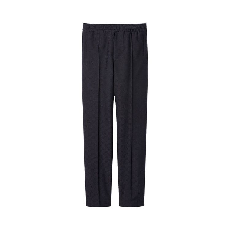 Gucci Jacquard Trousers 'Ink'
