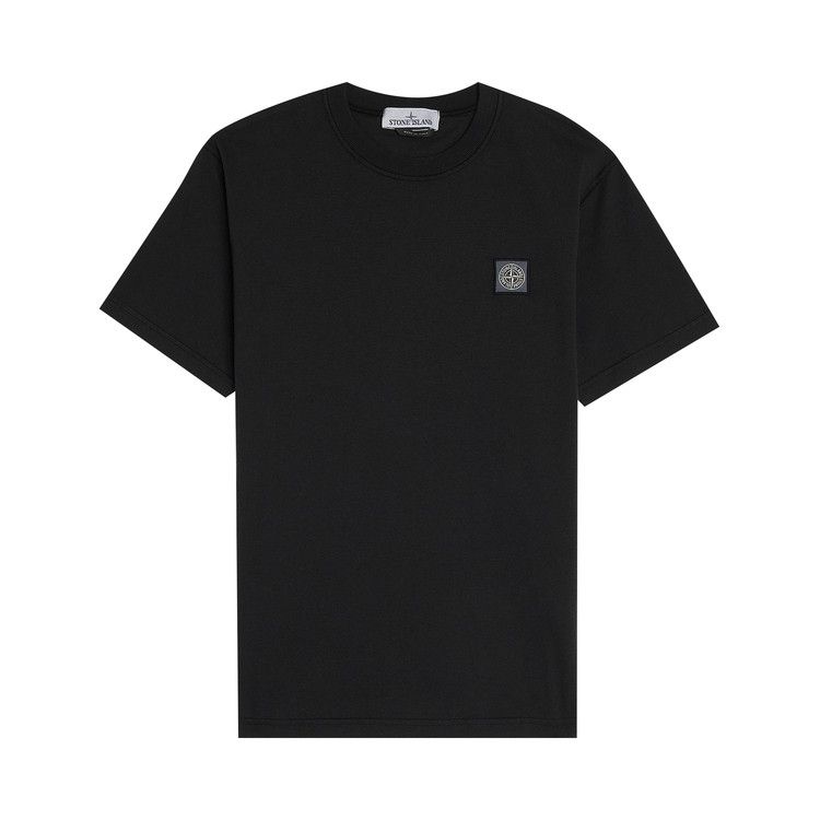 Stone Island Logo Patch T-Shirt 'Black'