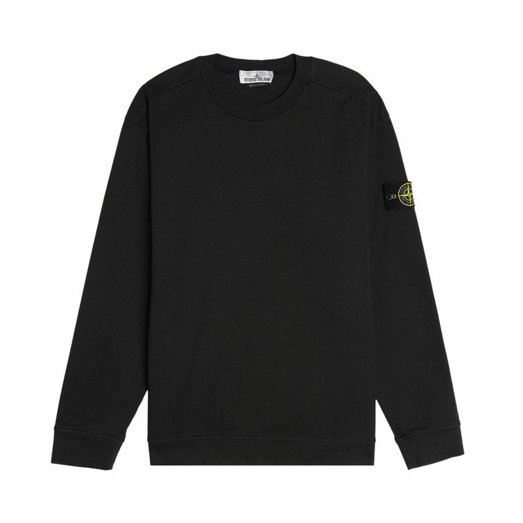 Stone Island Garment Dyed Sweatshirt 'Black'