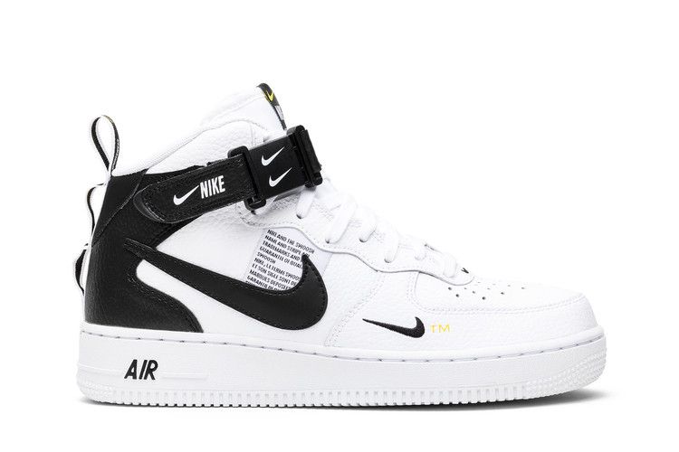Nike Air Force 1 Mid '07 LV8 'White Black'