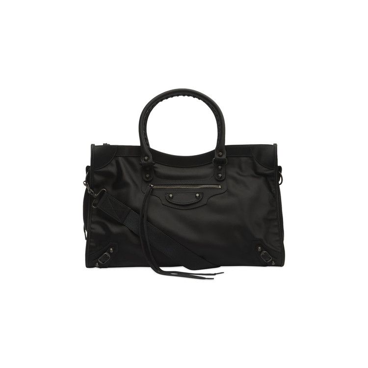 Balenciaga Large Le City Nylon Travel Bag 'Black'