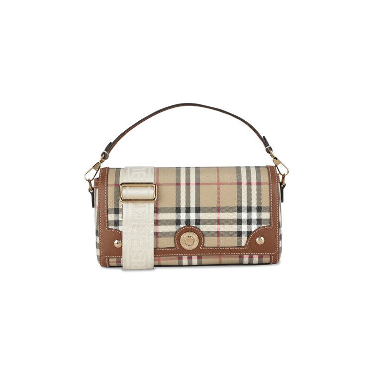 Burberry Top Handle Note Bag 'Briar Brown'