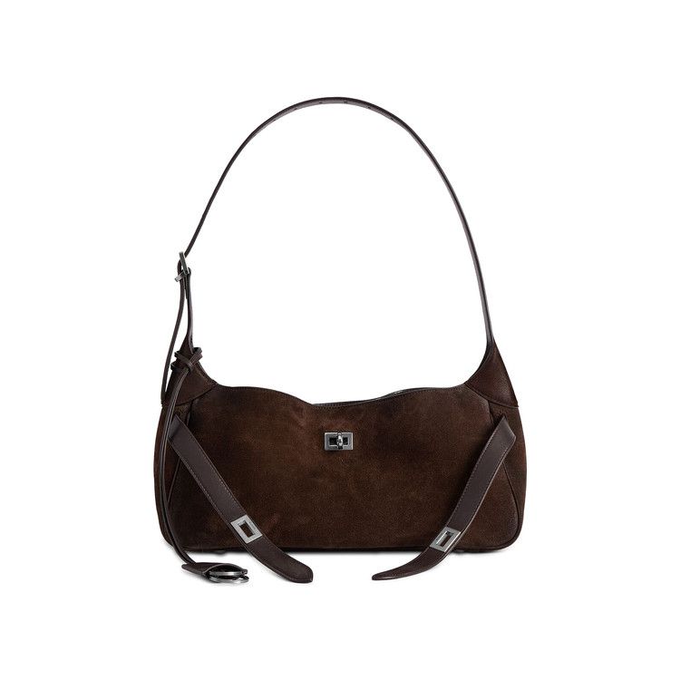 Balenciaga Small Bel Air Shoulder Bag 'Light Espresso'