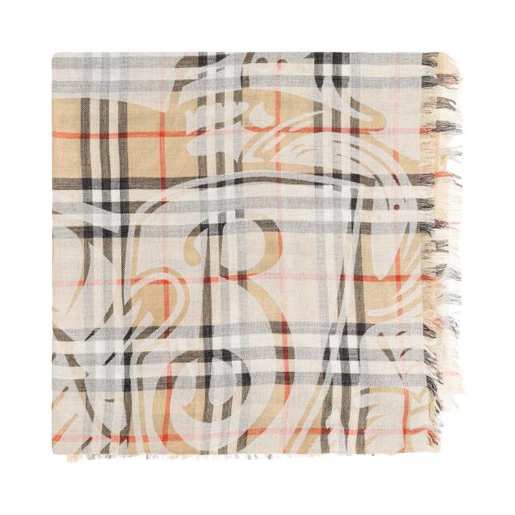 Burberry MU EKD Scarf 'Sand'