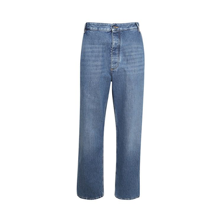 Bottega Veneta Rigid Denim Jeans 'Mid Blue'