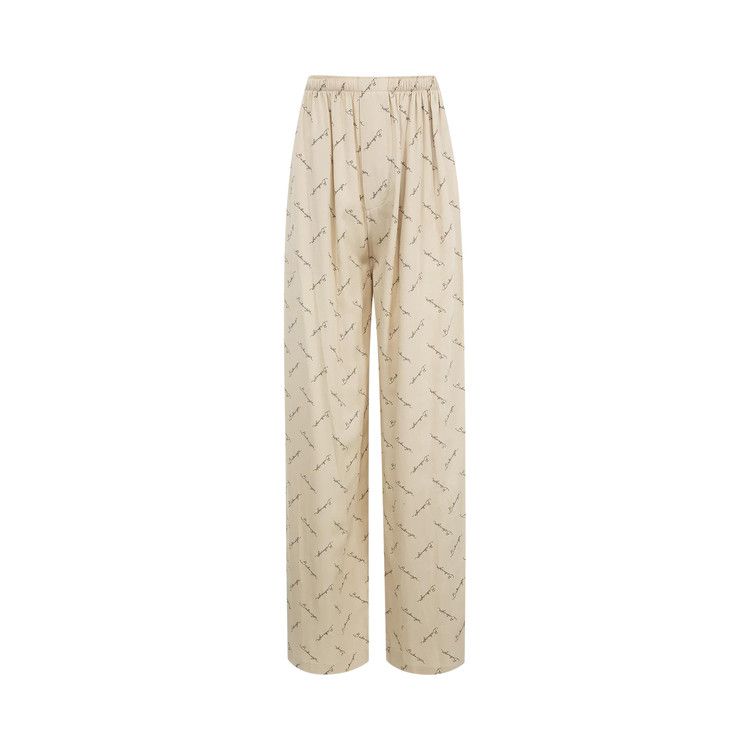 Balenciaga Pyjama Pants 'Light Beige/Black'