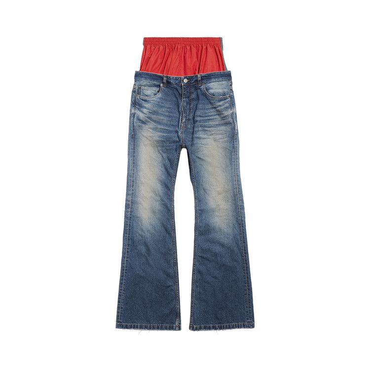 Balenciaga Layered Jeans 'Whisker'