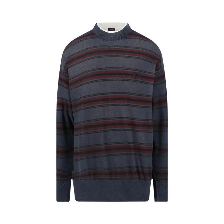 Balenciaga Layered Sweater 'Black/Multicolor'