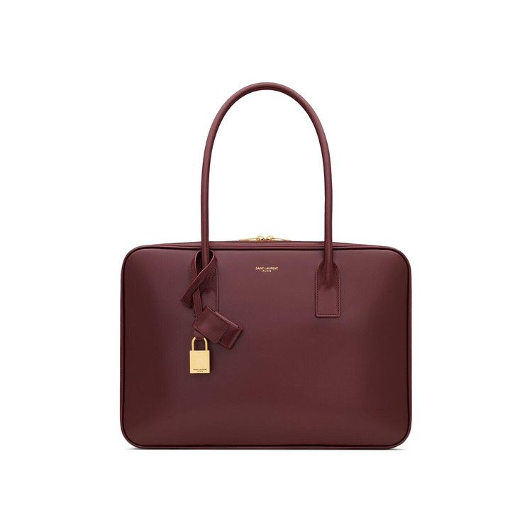 Saint Laurent Sac De Jour Bauletto Bag In Box Saint Laurent 'Hot Wine'