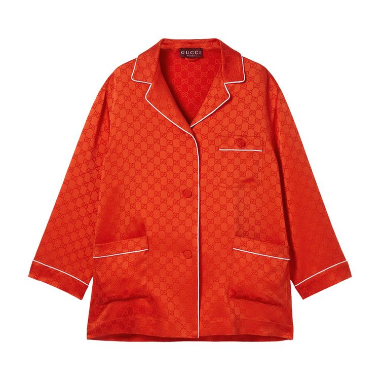 Gucci Satin Top 'Orange'