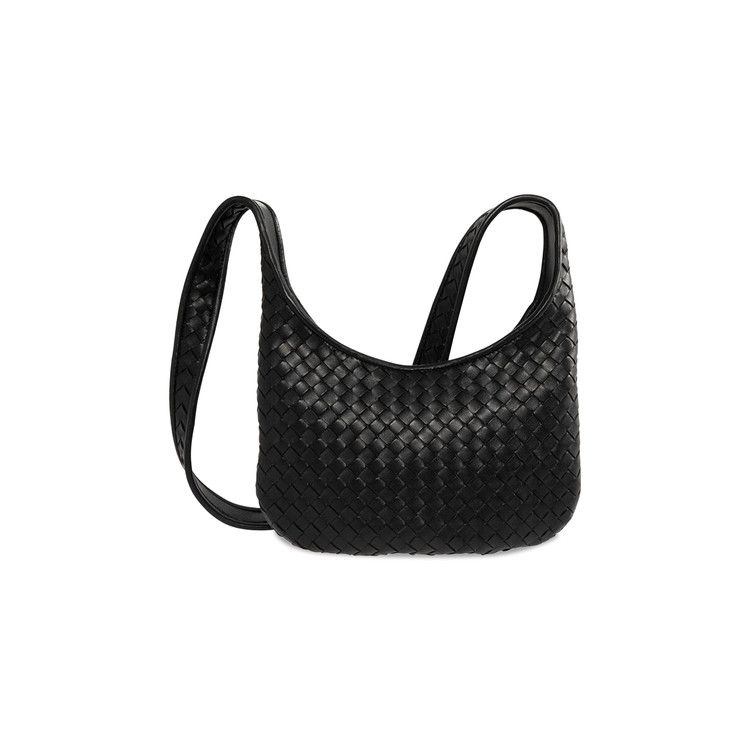 Bottega Veneta Small Shoulder Bag 'Black/Silver'
