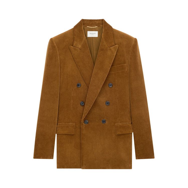 Saint Laurent Veste 'Cognac'