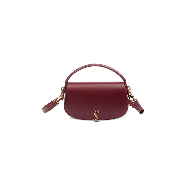 Saint Laurent Voltaire Shoulder Bag 'Deeply Red'