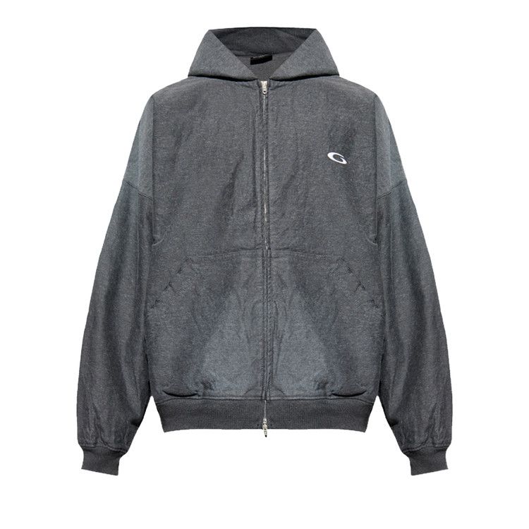 Balenciaga Trompe L'Oeil Hoodie 'Anthracite'