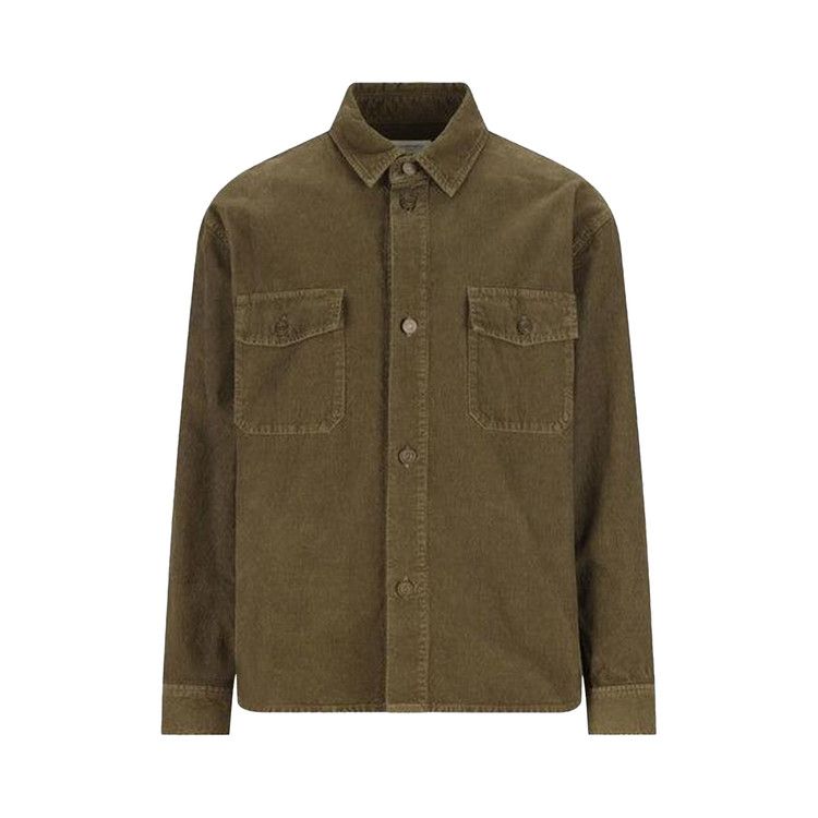 Saint Laurent Db Long Overshirt 'Hunting Kaki'