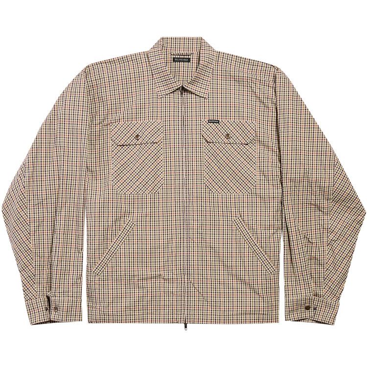 Balenciaga Zip-Up Shirt 'Beige/Khaki'
