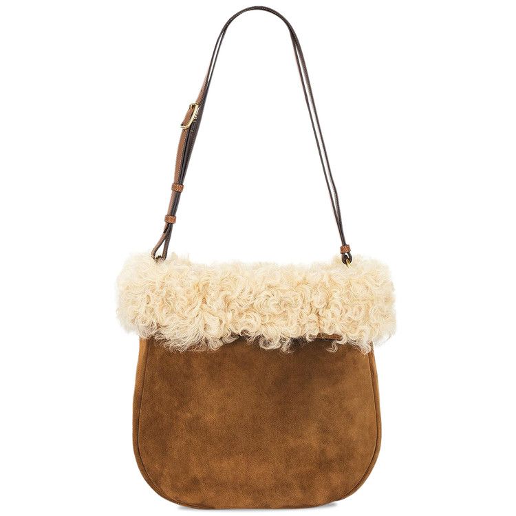 Saint Laurent Roady Shoulder Bag 'Caramel Cognac/Beige'