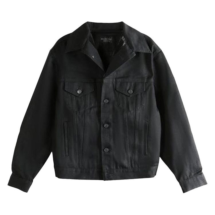 Balenciaga Standing Collar Jacket 'Black'
