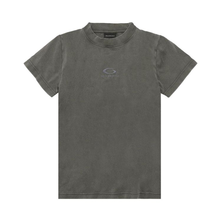 Balenciaga Fitted T-Shirt 'Faded Grey'