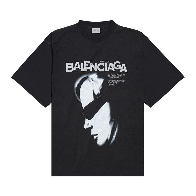 Balenciaga Oversized T-Shirt 'Black'