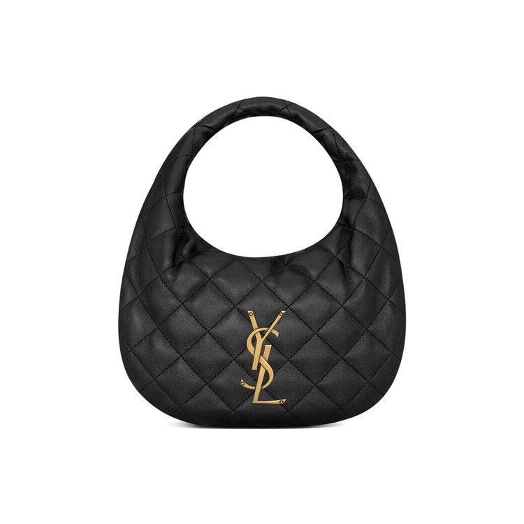 Saint Laurent Icarino In Quilted Nappa 'Nero'
