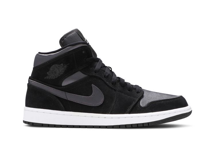 Air Jordan 1 Mid SE Nylon 'Black Grey'