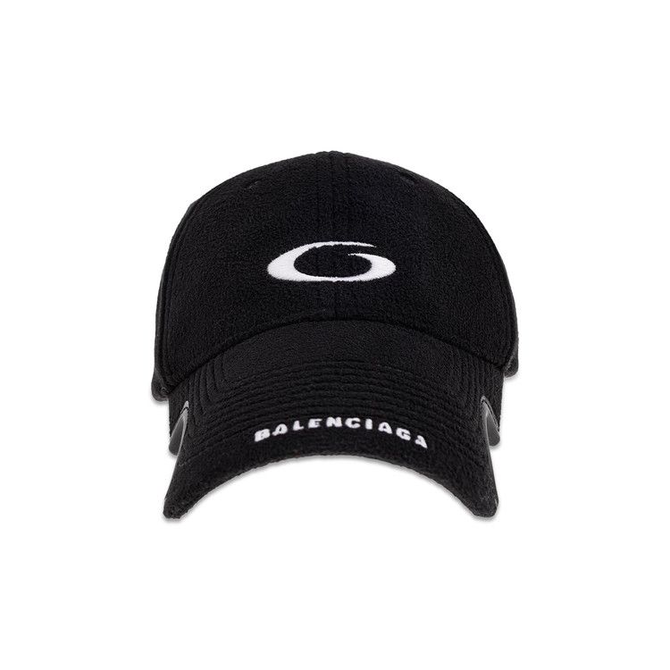 Balenciaga Fleece Cap 'Black'
