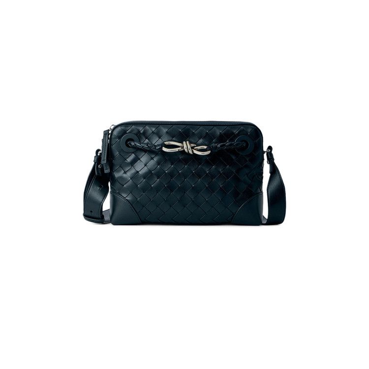 Bottega Veneta Borsa 'Black/Vintage Silver'
