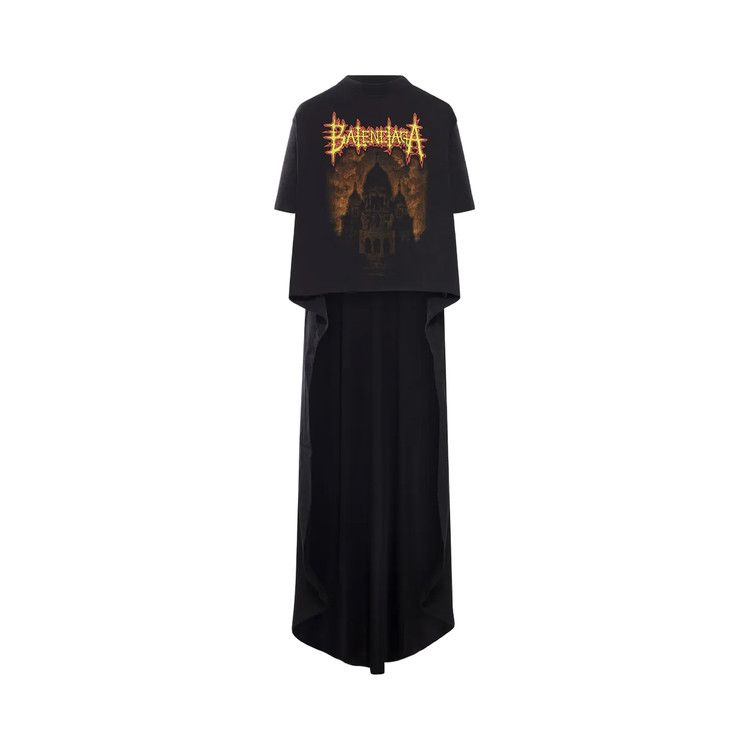 Balenciaga Short Train T-Shirt 'Black'