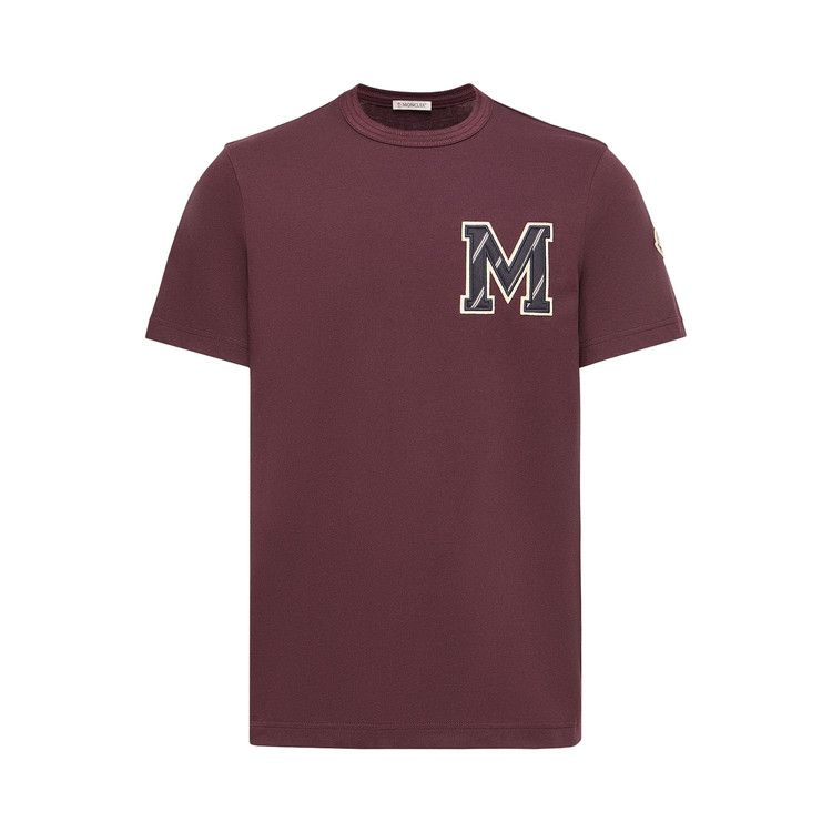 Moncler Short-Sleeve T-Shirt 'Burgundy'
